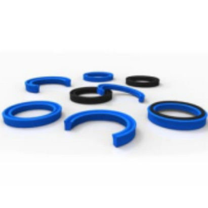PTFE / NBR Kit de sellado bidireccional de pistón para acumuladores de pistón cilindros de soporte y cilindros de posicionamiento