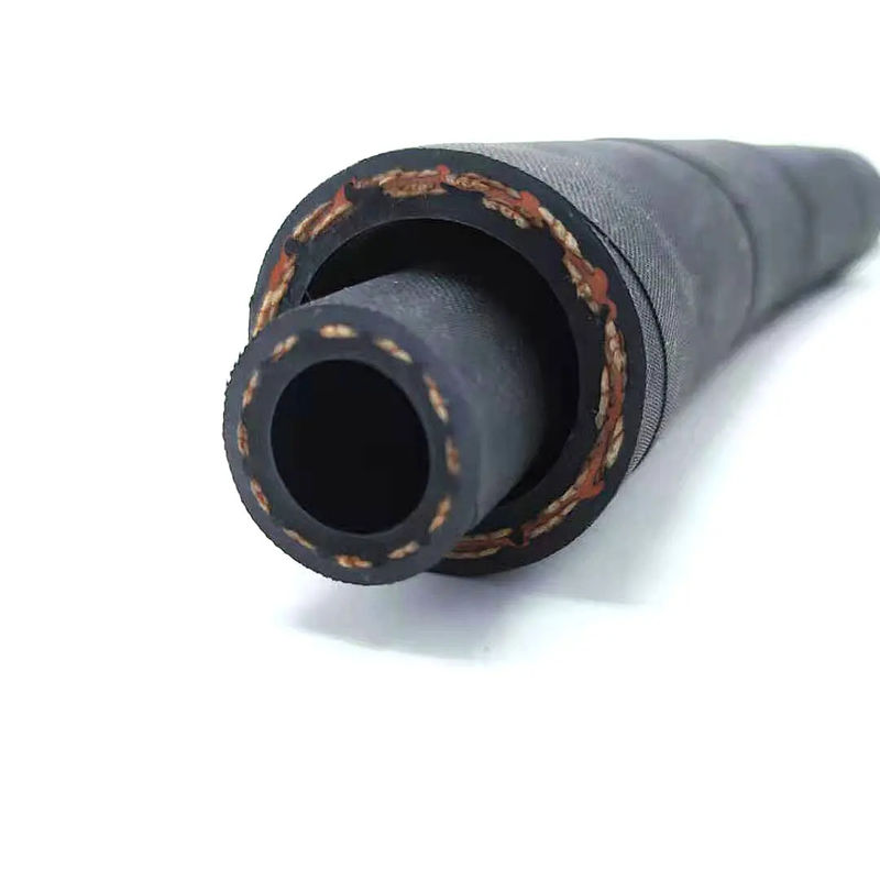 Flexible manguera de caucho de uso múltiple tubo de retorno de aceite R3 R6 manguera hidráulica trenzada de fibra