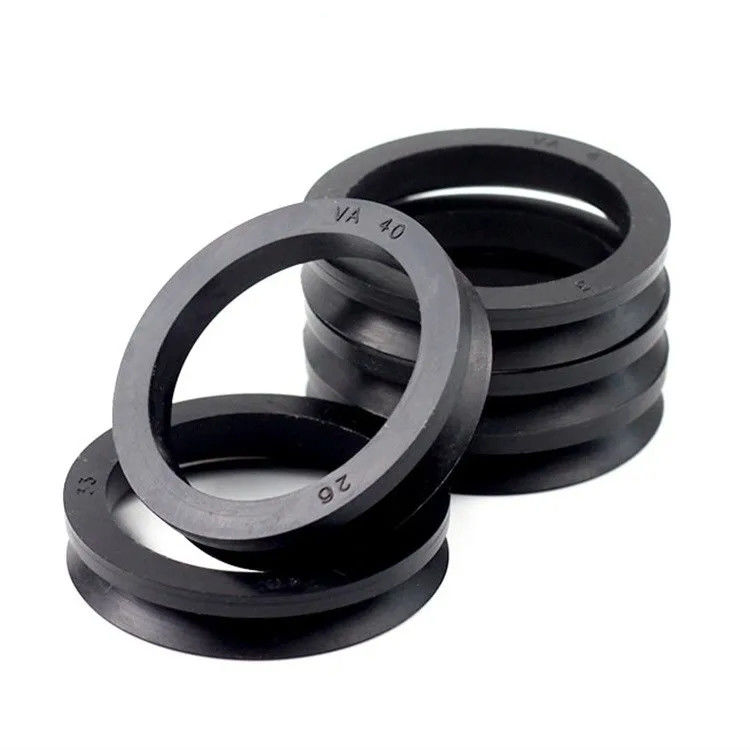 Anillo de sellado de eje rotativo de NBR PTFE tipo Va Anillo de sellado de caucho puro