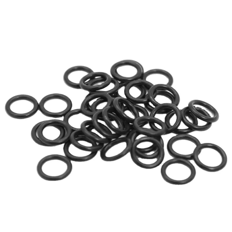 NBR FKM EPDM O Anillo de caucho nitrilo O Anillo de sellos de color y tamaño personalizados
