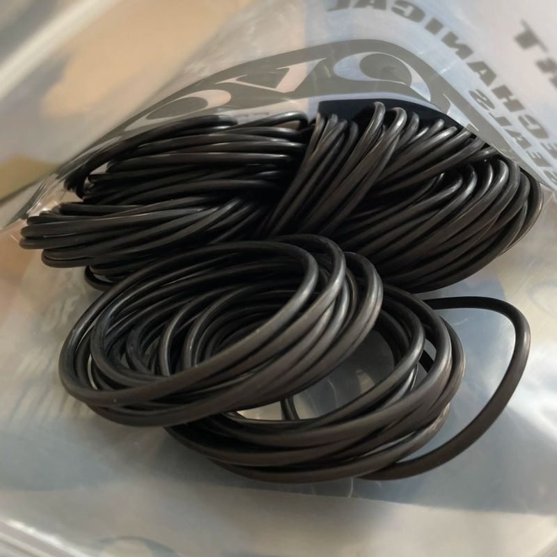 Silicona FKM EPDM NBR O Anillos, sello de caucho nitrilo O Anillo de diferentes tamaños