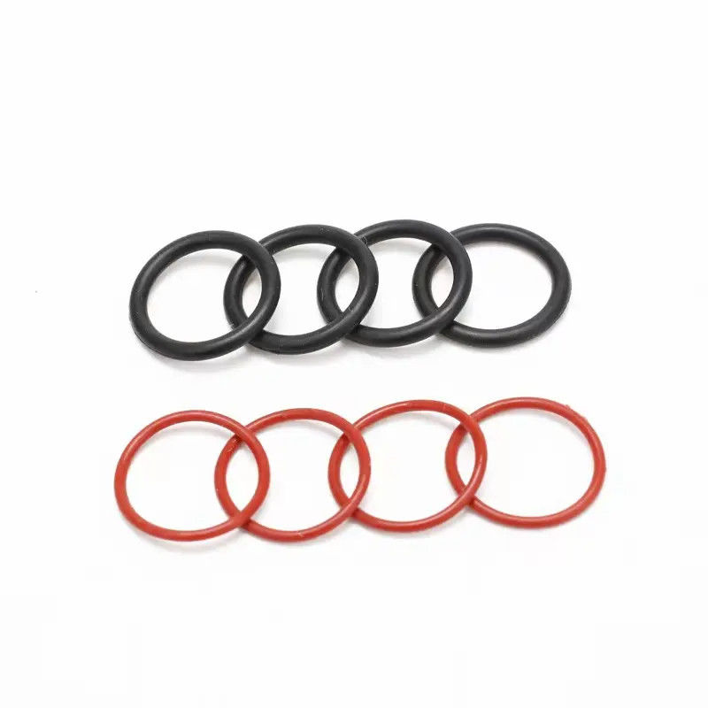 Silicona / FKM / NBR caucho impermeable O anillo resistente al desgaste a altas temperaturas O sello de anillo