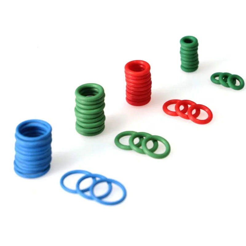 Silicona / FKM / NBR caucho impermeable O anillo resistente al desgaste a altas temperaturas O sello de anillo