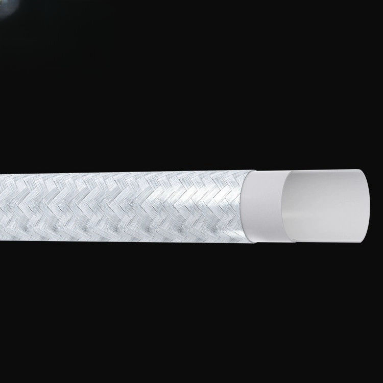 Acero inoxidable flexible trenzado tubo de manguera tubo de manguera de metal PTFE para la línea de manguera de aceite de combustible